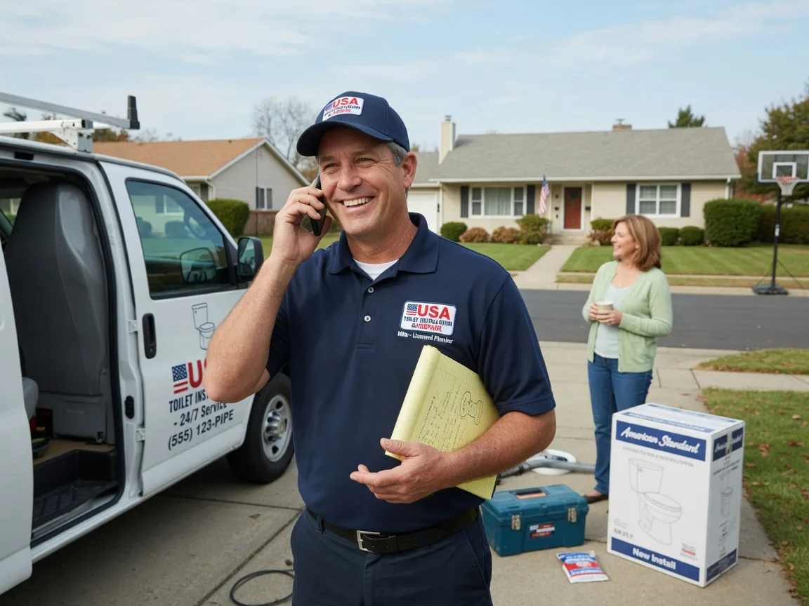 Toilet Installation Hartford, OH FAQs